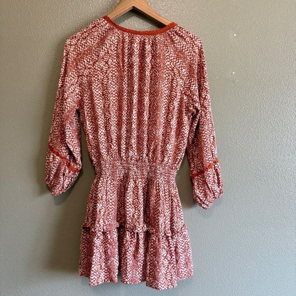 Skylar + Madison Long Sleeve Print Dress - Picture 5 of 6